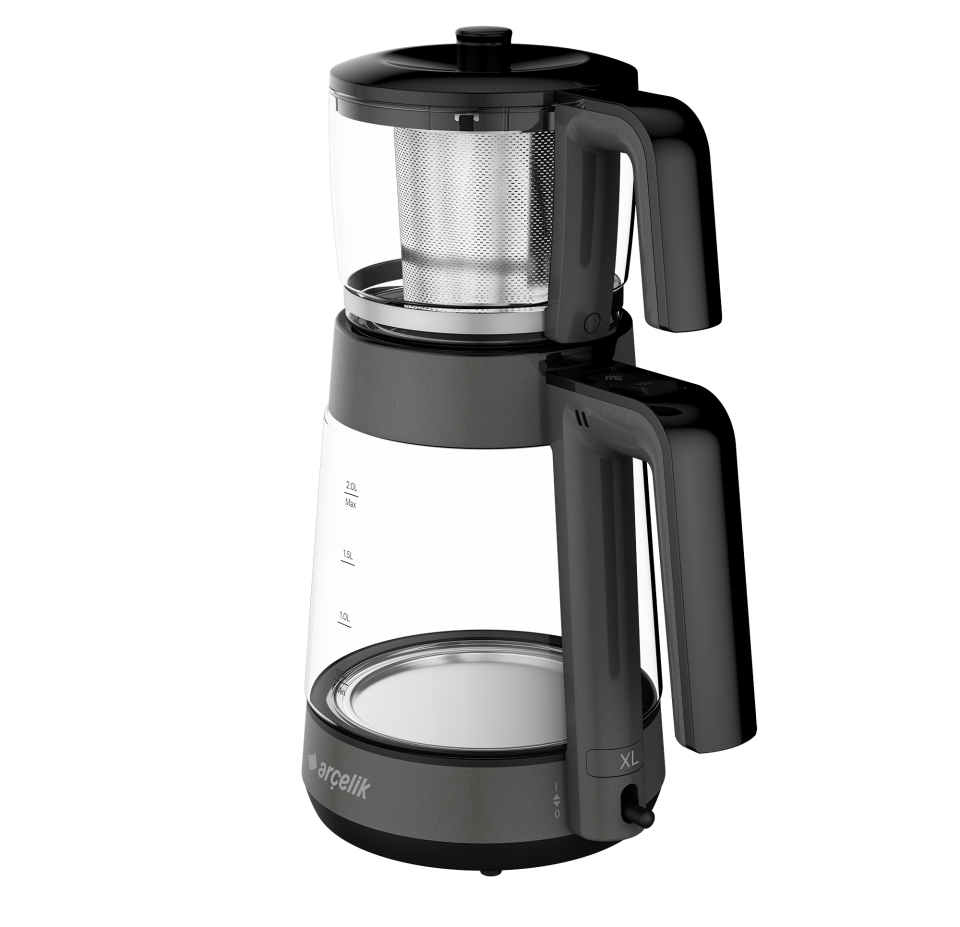 Arçelik CM 6587 G Resital XL 1900 W Cam Çay Makinesi