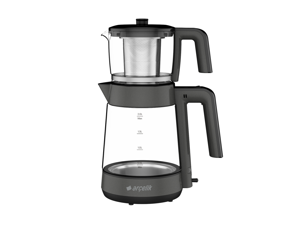 Arçelik CM 6587 G Resital XL 1900 W Cam Çay Makinesi