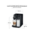 Nespresso F541 Gran Latissima Süt Çözümlü Kahve Makinesi,Siyah
