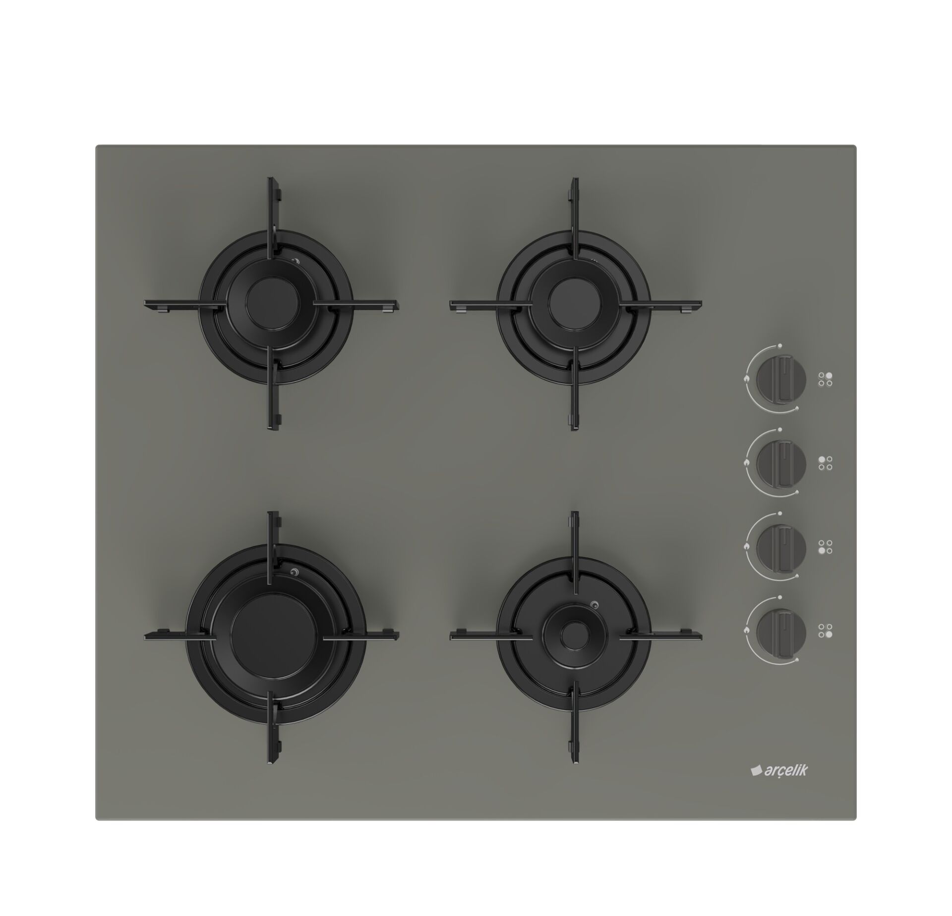 Arçelik Ocd T 601-2 Eg Gazlı Cam Tablalı Ankastre Ocak
