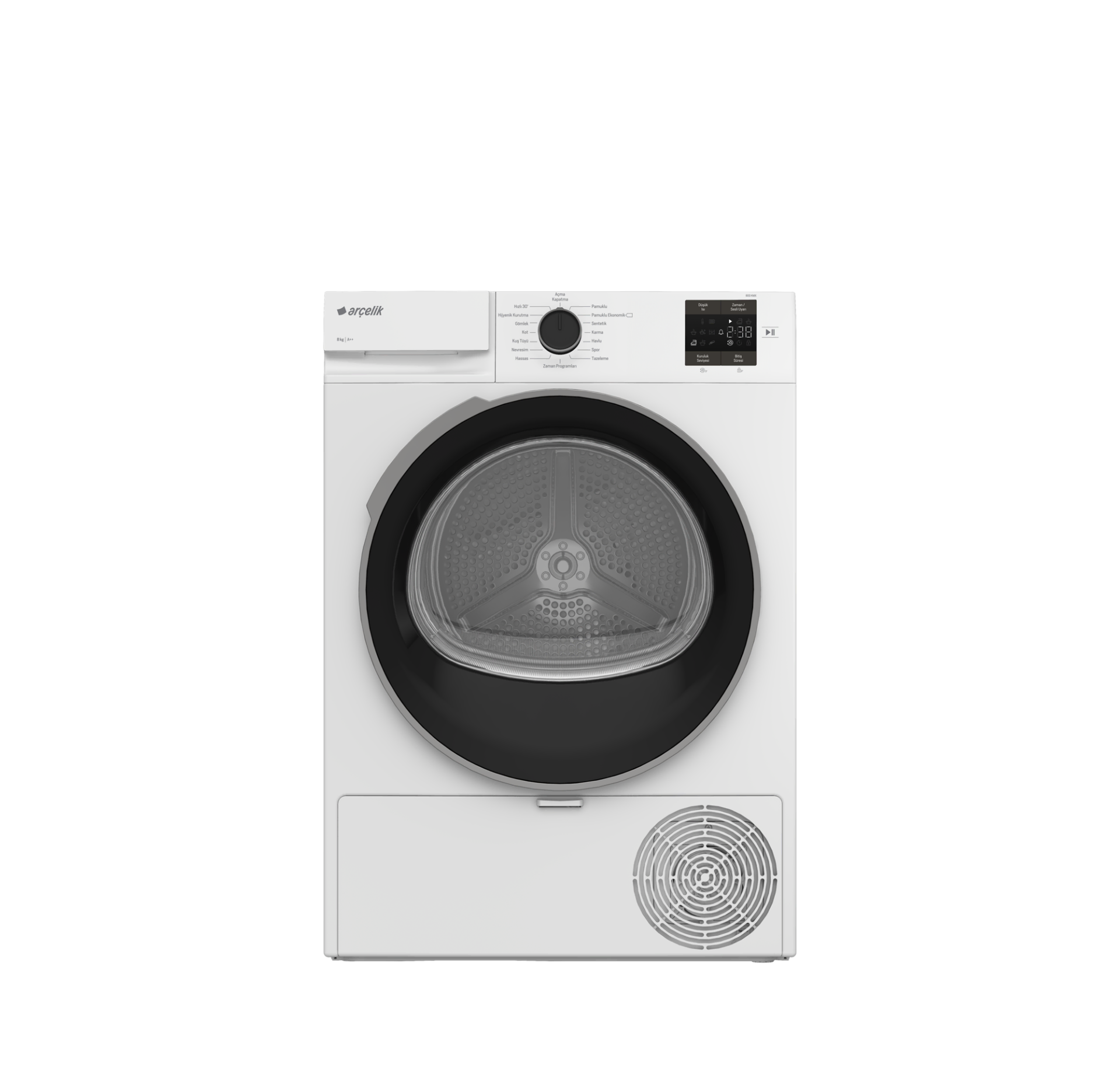 Arçelik 801 KMX 8 kg Çamaşır Kurutma Makinesi