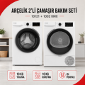 Arçelik 10121 10 Kg 1200 Devir Çamaşır Makinesi + 1002 KMX 10 Kg Isı Pompalı Kurutma Makinesi Seti