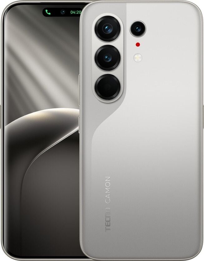 Tecno Camon 50 Ultra 256 GB 12 GB Titanyum (Tecno Türkiye Garantili)