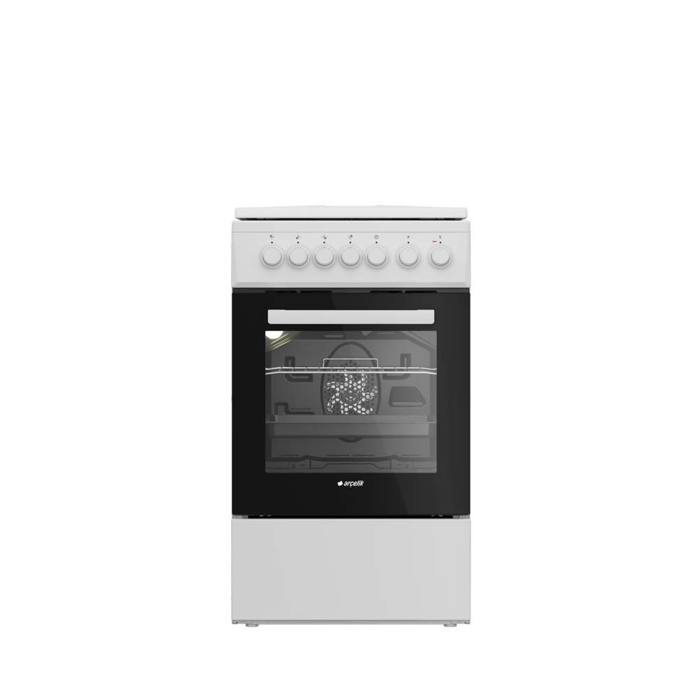 Arçelik F 8450 B 50 cm Kompakt Ocaklı Fırın