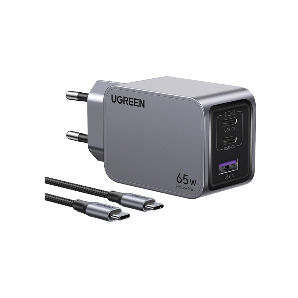 Ugreen Nexode Pro 65W Şarj Cihazı + 100W Kablo