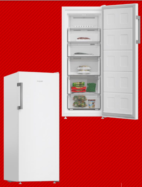 Arçelik 2162 NFB Beyaz 6 Çekmeceli No Frost Derin Dondurucu