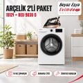 Arçelik 10121 10 Kg Çamaşır Makinesi + BEU 9030 D Buharlı Ütü Paketi