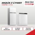 Arçelik 570508 MB 508 Lt Buzdolabı + A 710 b Bulaşık Makinesi Paketi