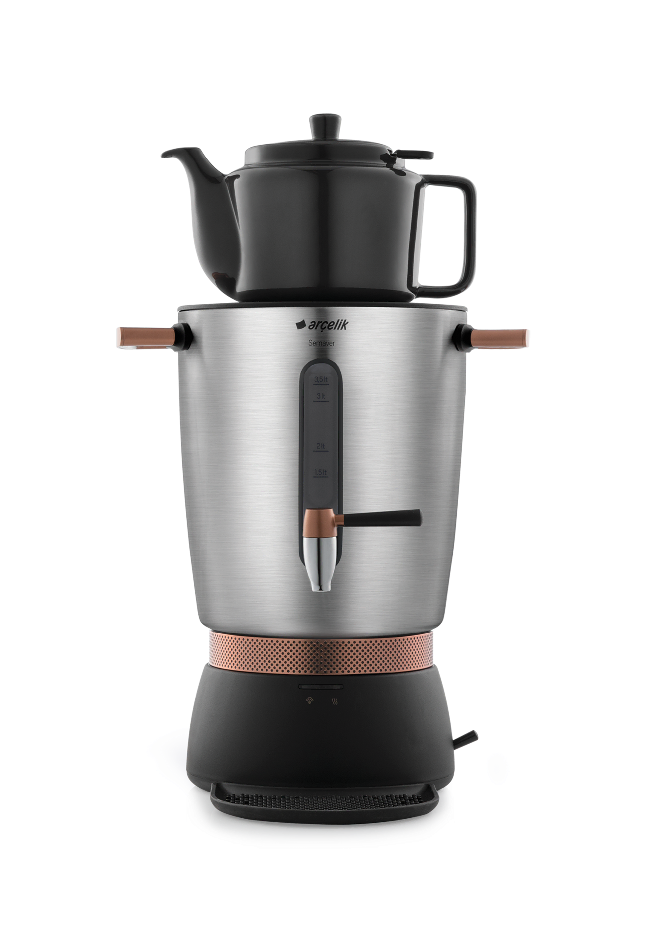 Arçelik SE 9035 I 2200 W Porselen Demlikli Semaver