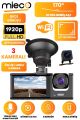 Mieco 1s Wifi / App /1920p Fhd/ 170° Ultra Geniş Açı/gece Görüş/ G-sensörü 3 Kameralı Araç Kamerası(2025)