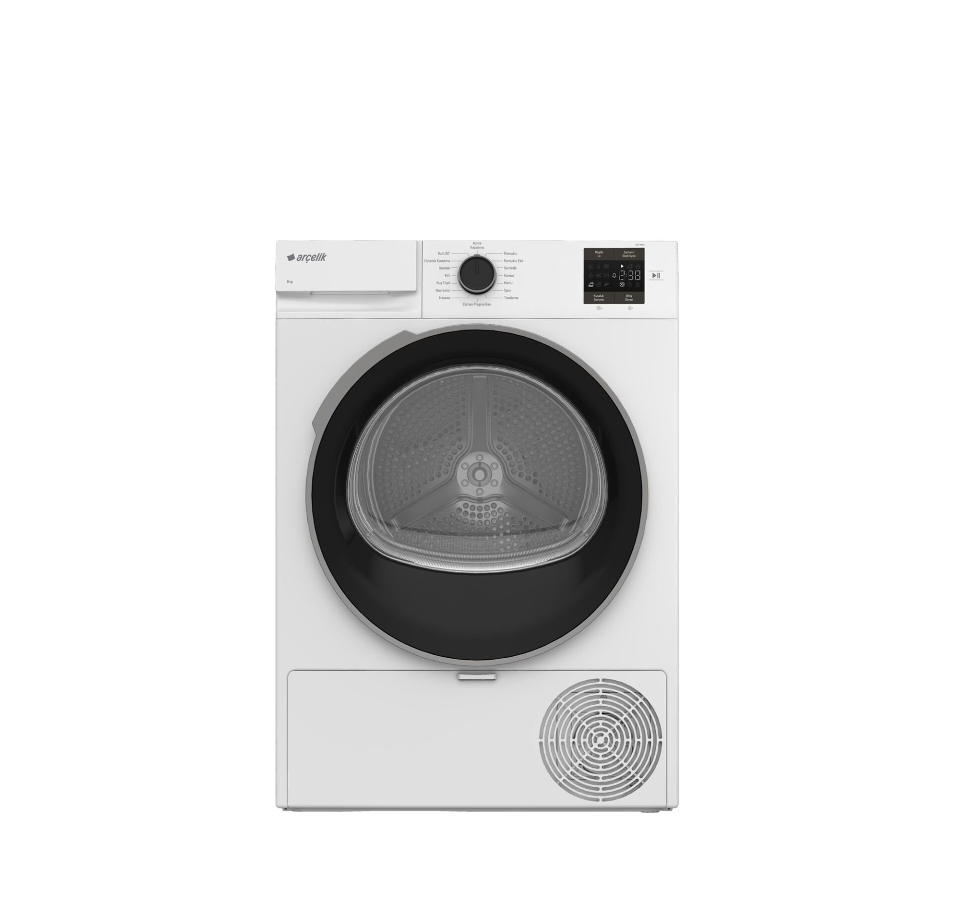Arçelik 802 KMX 8 kg Çamaşır Kurutma Makinesi