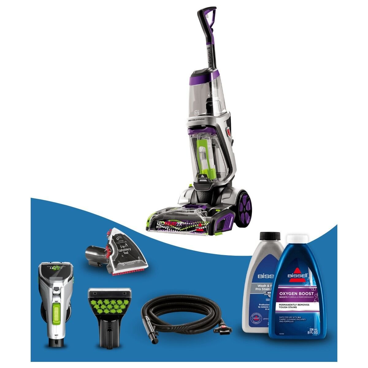 Bissell Proheat 2x Revolution Cleanshot Halı ve Koltuk Yıkama Makinesi