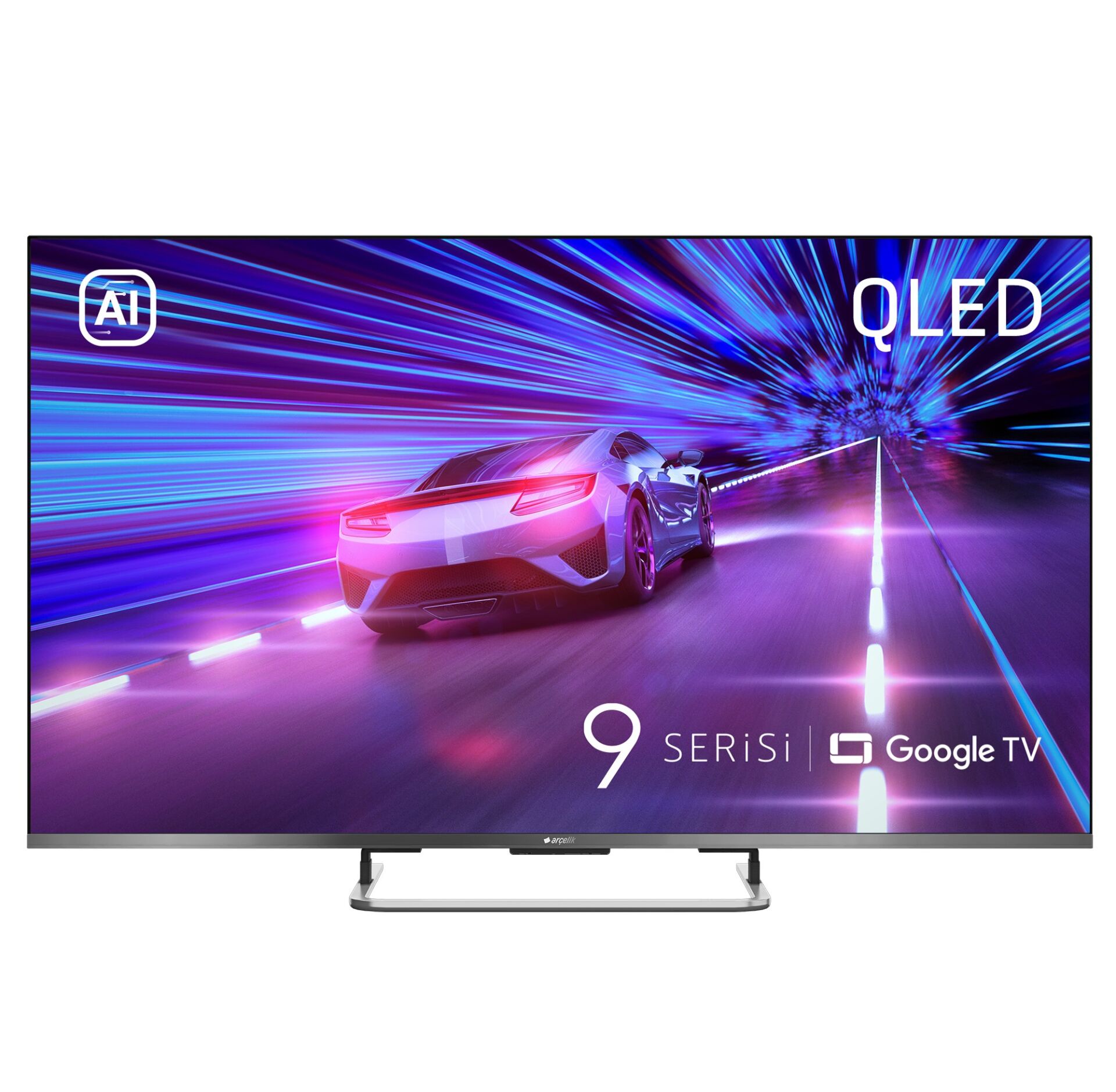 Arçelik Imperium 9 A 955 C AI 4K Ultra HD 55'' 140 Ekran Uydu Alıcılı Google Smart QLED TV