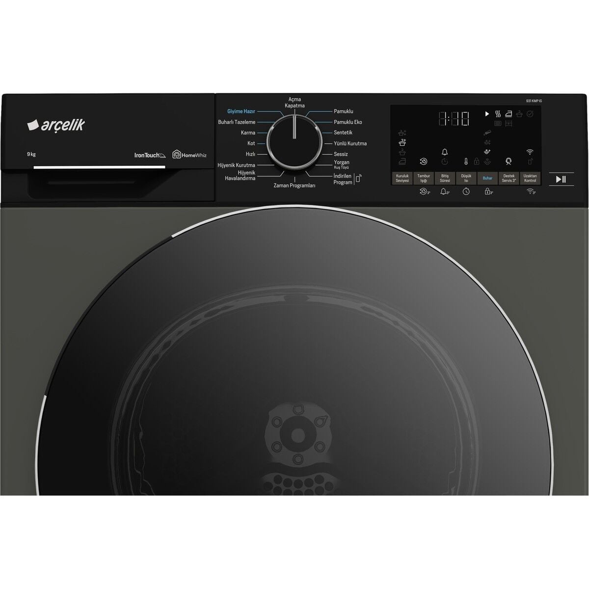 Arçelik 931 Kmp Ig 9 kg Kurutma Makinesi