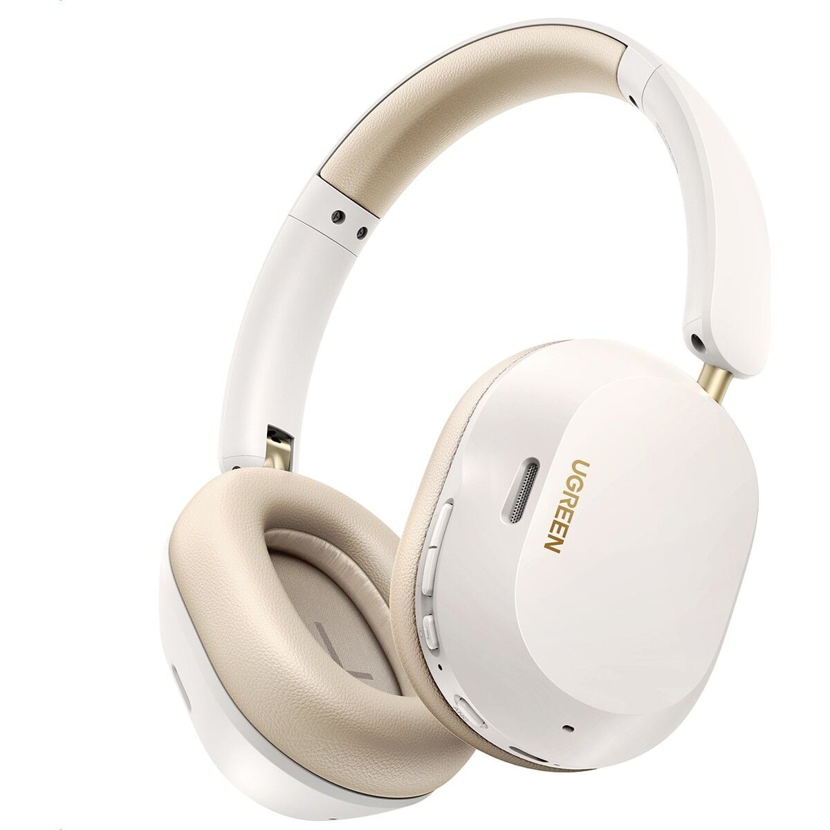 HiTune Max5cHibrit Aktif Gürültü Engelleyici Kablosuz Kulak Üstü Kulaklık, İpek Beyazı, 35758