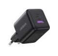 UGREEN 30W 2 Portlu Hızlı Şarj Cihazı Siyah