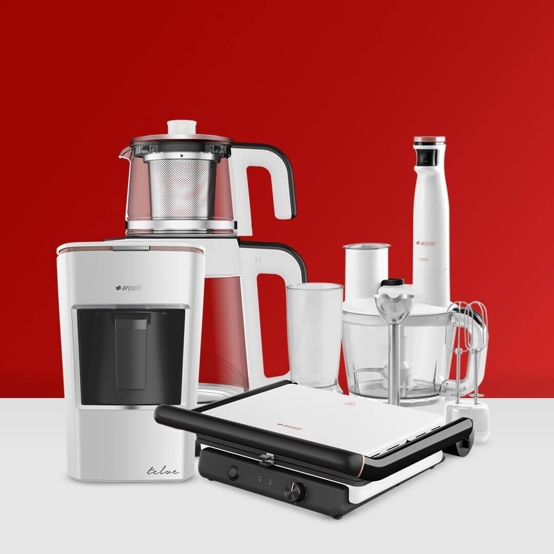 Arçelik Resital 4'lü Beyaz Elektronik Çeyiz Seti