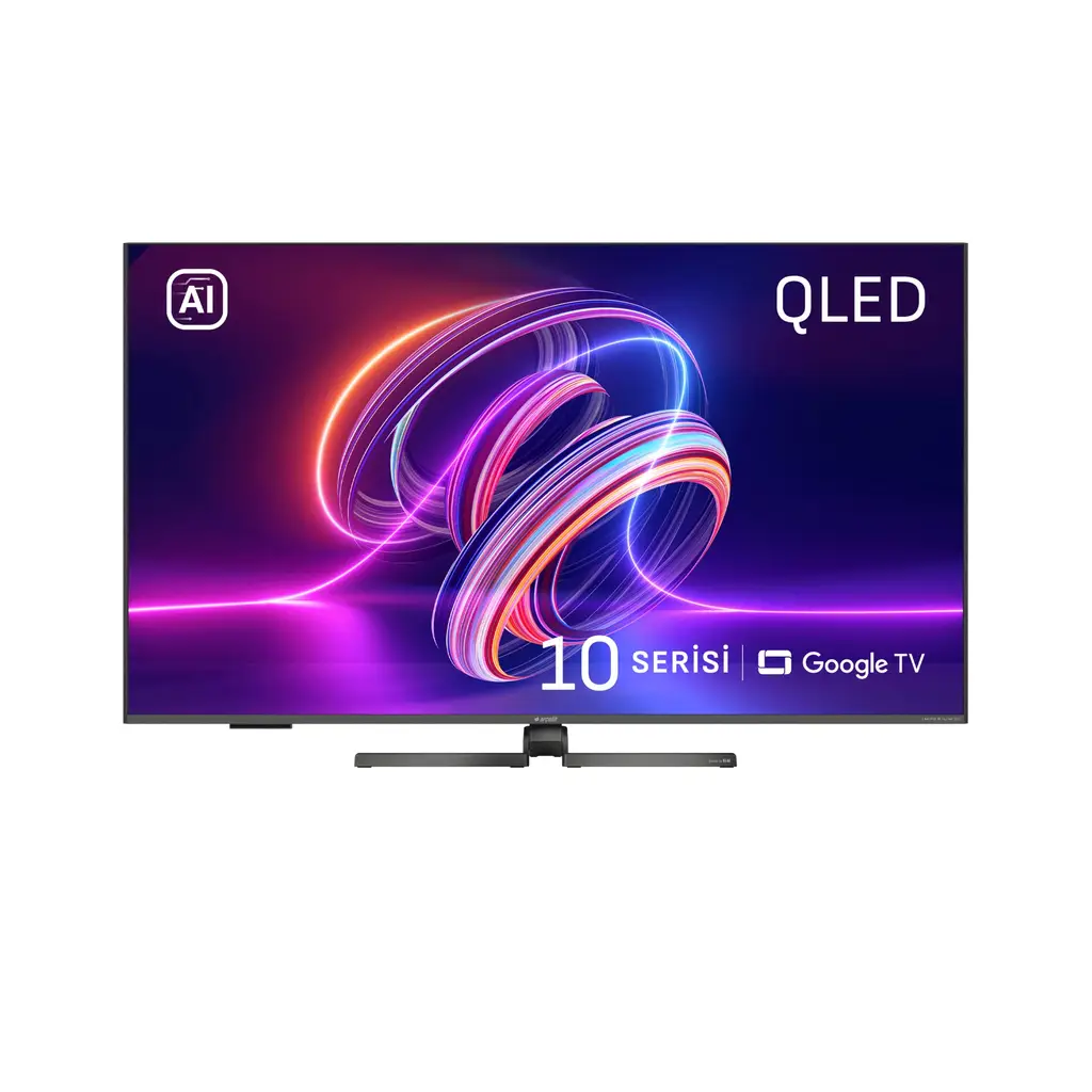 Arçelik Imperium 10 A 1055 C AI 4K Ultra HD 55" 140 Ekran Uydu Alıcılı Google Smart QLED TV