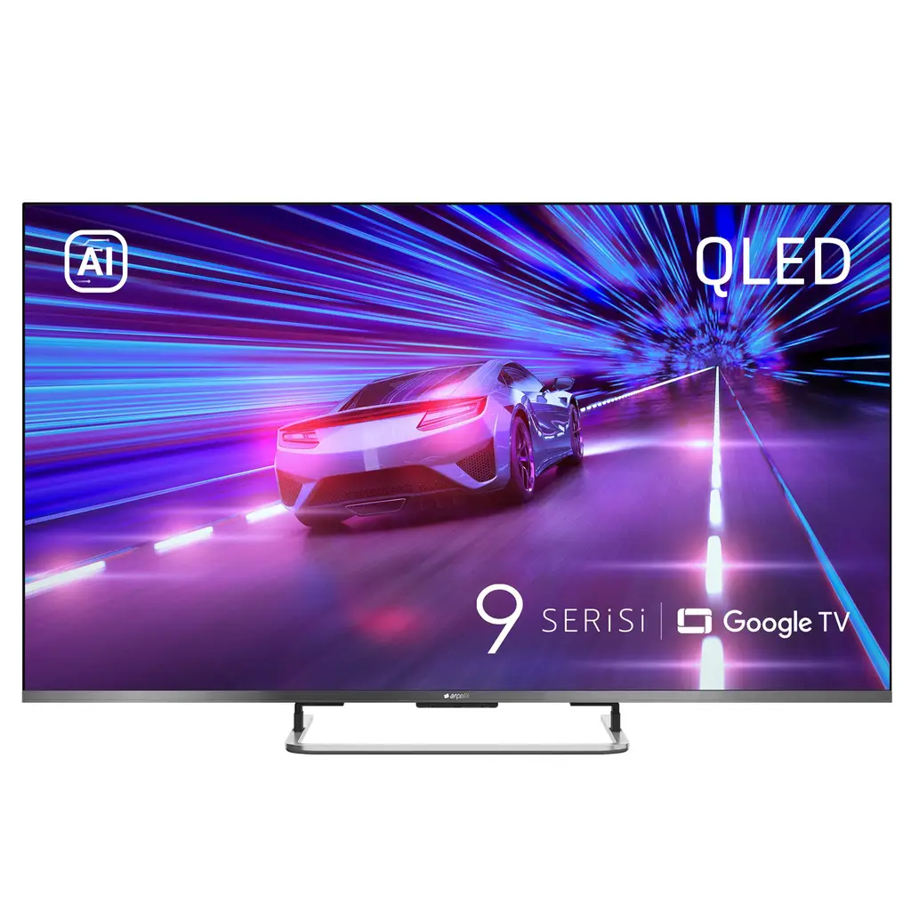 Arçelik Imperium 9 A 955 C AI 4K Ultra HD 55" 140 Ekran Uydu Alıcılı Google Smart QLED TV