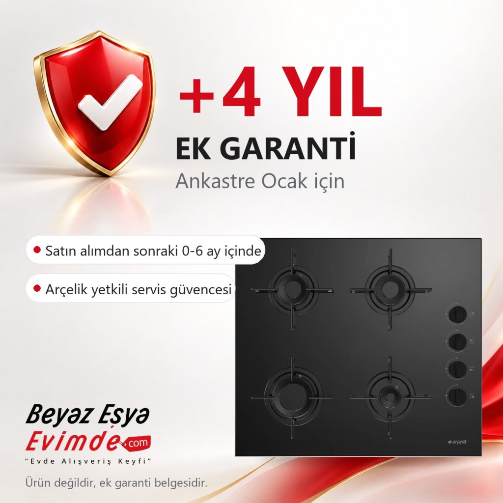 EK GARANTİ BELGESİ / 0-6 Ay İçerisinde Geçerli +4 Yil Ek Garanti Belgesi (Ocak İçin Geçerli Ek Garanti Belgesi) (Ürün Değildir Ek Garanti Belgesidir)
