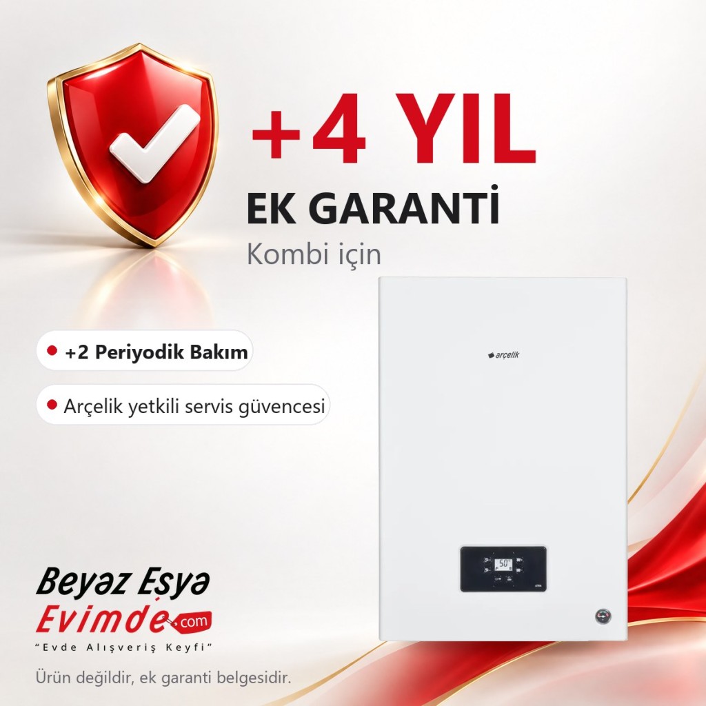 EK GARANTİ BELGESİ / +4 Yıl Kombi Ek Garanti +2 Bakım Belgesi (Ürün Değildir Ek Garanti Belgesidir)