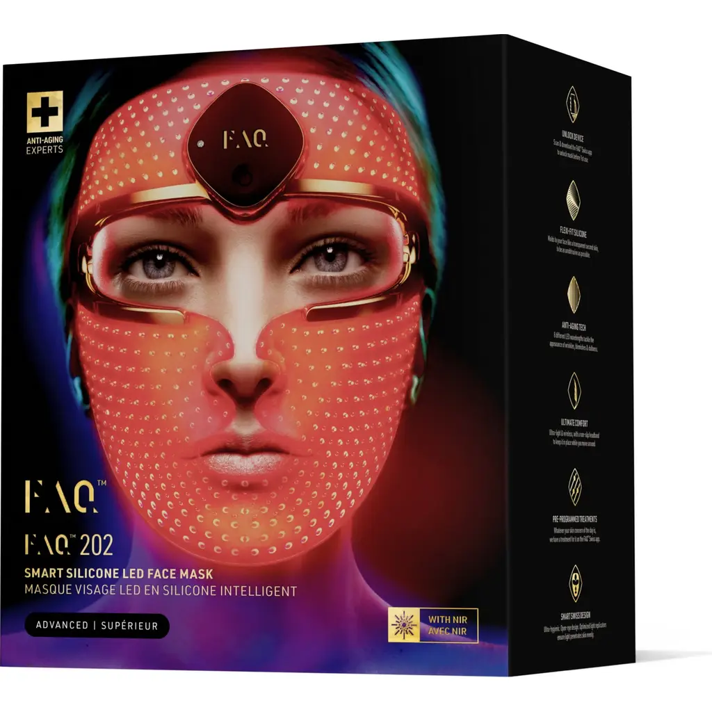 Foreo Faq™ 202 Silikon LED Yüz Maskesi Kırışıklık Giderici Özellikleriyle Ultra Hafif